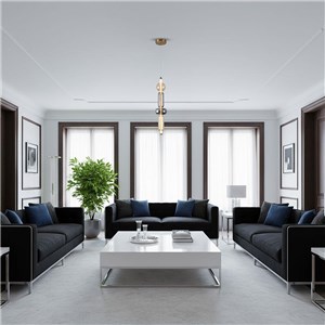 Oprawa zwieszana V-TAC LED 9W złoto bursztyn dymiony VT-84041 3000K 1300lm