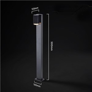 Słupek ogrodowy V-TAC 50CM GU10 czarny VT-10176 3 lata gwarancji