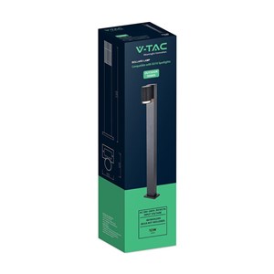 Słupek ogrodowy V-TAC 50CM GU10 czarny VT-10176 3 lata gwarancji