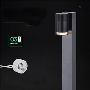 Słupek ogrodowy V-TAC 50CM GU10 czarny VT-10176 3 lata gwarancji