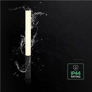 Słupek ogrodowy V-TAC 80CM LED 24W IP44 czarny VT-10181 3000K 3400lm