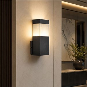 Oprawa ścienna elewacyjna V-TAC LED GU10 czarna IP44 VT-10186 3 lata gwarancji