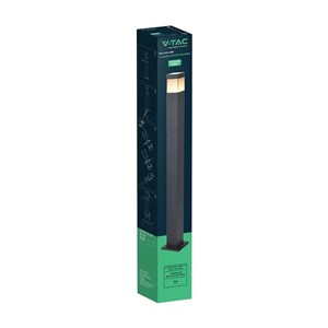 Słupek ogrodowy V-TAC 80CM GU10 czarny VT-10188 3 lata gwarancji