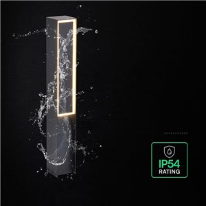 Słupek ogrodowy V-TAC 50CM LED 8W IP54 czarny VT-10190 3000K 1100lm