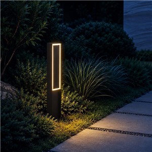 Słupek ogrodowy V-TAC 50CM LED 8W IP54 czarny VT-10190 3000K 1100lm