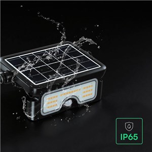 Naświetlacz LED solarny V-TAC 7W CCT czujnik ruchu IP65 czarny VT-777-7 STEP: 3000K + 4000K + 6500K 900lm 3 lata gwarancji