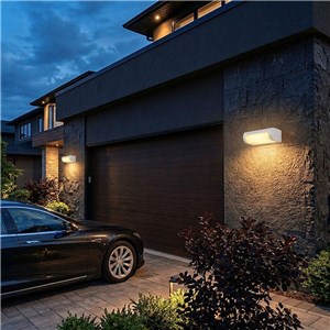 Kinkiet ścienny ogrodowy elewacyjny V-TAC 10W CREE CHIP regulowany IP65 biały VT-120012-W 3000K 1550lm 6 lat gwarancji