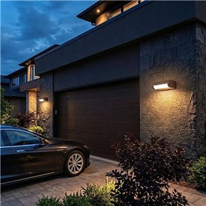 Kinkiet ścienny ogrodowy elewacyjny V-TAC 10W CREE CHIP regulowany IP65 brąz corten VT-120012-C 3000K 1550lm 6 lat gwarancji