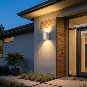 Oprawa ścienna V-TAC 10W LED COB biała IP65 CCT zmiana barwy VT-120112-W 2700K-3200K-4000K 1250lm