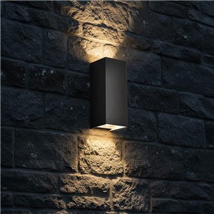 Oprawa ścienna V-TAC 10W LED COB czarna IP65 CCT zmiana barwy VT-120112-B 2700K-3200K-4000K 1250lm