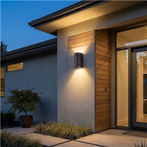 Oprawa ścienna V-TAC 10W LED COB czarna IP65 CCT zmiana barwy VT-120113-B 2700K-3200K-4000K 1250lm