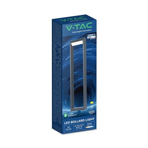 Słupek ogrodowy 60cm V-TAC 10W LED CREE CHIP regulowany IP65 czarny VT-120011 3000K 1550lm 6 lat gwarancji