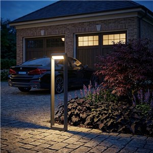 Słupek ogrodowy 60cm V-TAC 10W LED CREE CHIP regulowany IP65 czarny VT-120011 3000K 1550lm 6 lat gwarancji