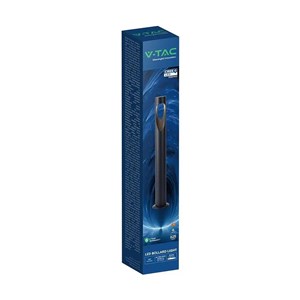 Słupek ogrodowy 80cm V-TAC 6W LED CREE CHIP IP65 czarny VT-120006 3000K 625lm 6 lat gwarancji