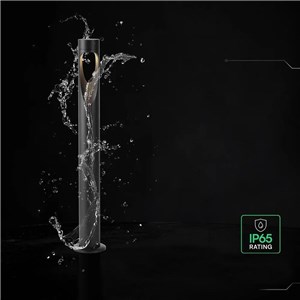 Słupek ogrodowy 80cm V-TAC 6W LED CREE CHIP IP65 czarny VT-120006 3000K 625lm 6 lat gwarancji