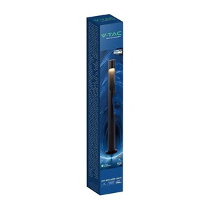 Słupek ogrodowy 80cm V-TAC 11W LED CREE CHIP IP65 czarny VT-120008 3000K 1220lm 6 lat gwarancji