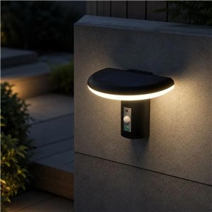 Kinkiet ogrodowy ścienny solarny V-TAC 2W LED czujnik ruchu IP54 VT-81018 3000K 95lm 3 lata gwarancji