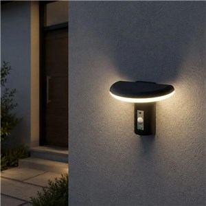 Kinkiet ogrodowy ścienny solarny V-TAC 2W LED czujnik ruchu IP54 VT-81018 3000K 95lm 3 lata gwarancji