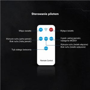 Kinkiet ogrodowy ścienny solarny V-TAC 2W LED czujnik ruchu IP54 VT-81018 3000K 95lm 3 lata gwarancji