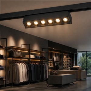 Oprawa szynoprzewód 48V V-TAC 5W 48V 36st LED czarna VT-41008 4000K 425lm 3 lata gwarancji
