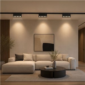 Oprawa szynoprzewód 48V V-TAC 5W 48V 36st LED czarna VT-41008 4000K 425lm 3 lata gwarancji