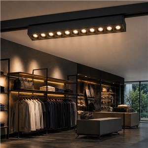 Oprawa szynoprzewód 48V V-TAC 10W 48V 36st LED czarna VT-41021 4000K 860lm 3 lata gwarancji