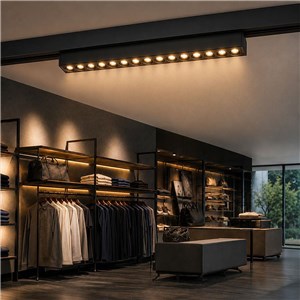 Oprawa szynoprzewód 48V V-TAC 15W 48V 36st LED czarna VT-41022 4000K 1215lm 3 lata gwarancji