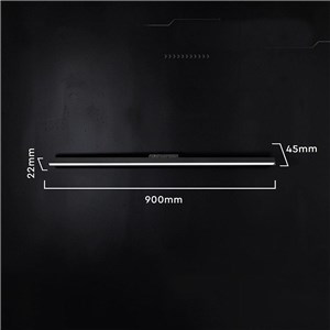 Oprawa szynoprzewód 48V V-TAC 28W 48V 120st LED czarna 90cm VT-41036 6400K 3265lm 3 lata gwarancji