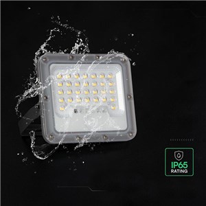 Naświetlacz LED solarny V-TAC 10W czujnik pilot auto timer IP65 czarny 150LM/W IP65 VT-44048 6000K 1500lm