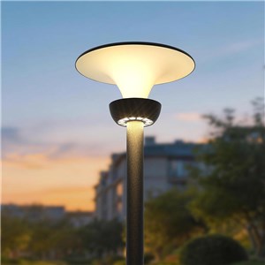 Oprawa ogrodowa parkowa solarna LOTUS V-TAC 20W LED pilot czujnik timer LifePO4 6000mAh CCT czarna VT-10200 3000K-4000K-6000K 2400lm 3 lata gwarancji