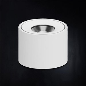 Oprawa V-TAC LED CREE uchylny downlight natynkowy 12W CRI90+ CCT IP44 biała VT-110012CCT 3000K-4000K-6500K 800lm 6 lat gwarancji