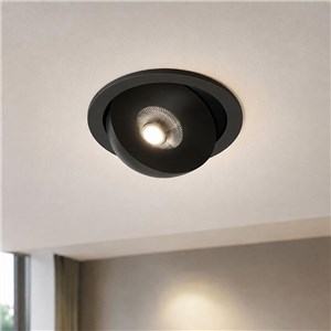 Oprawa V-TAC LED CREE uchylny downlight wpuszczany 12W CRI90+ CCT IP44 biała VT-110011CCT 3000K-4000K-6500K 800lm 6 lat gwarancji