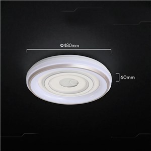 Oprawa sufitowa V-TAC 60W LED CCT 480x60mm pilot VT-84240 4200lm