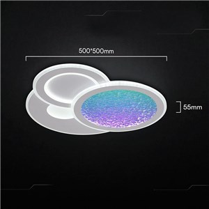 Oprawa sufitowa V-TAC 2x40W LED CCT 500x500x55mm pilot VT-84242 7200lm