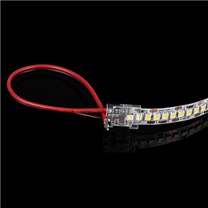 Konektor Złączka Taśm LED V-TAC Przeźroczysta Z przewodami Gęste/Zwykłe/COB 10mm