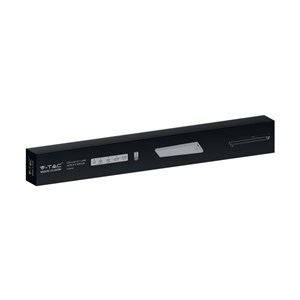 Oprawa podszafkowa V-TAC 2,5W LED srebrna czujnik ruchu ładowanie USB 60cm VT-8143 3000K 260lm