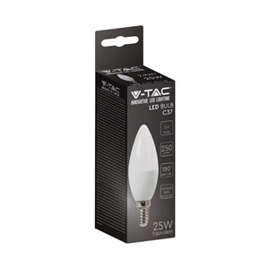 Żarówka LED V-TAC 2,9W E14 świeca VT-2323 6500K 250lm