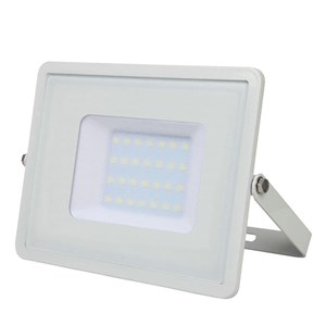 Projektor LED V-TAC 30W SAMSUNG CHIP Biały VT-30-W 4000K 2400lm 5 Lat Gwarancji