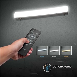 Oprawa hermetyczna solarna LED V-TAC 120cm 18W pilot IP65 VT-120018 3000K-4000K-6400K 1000lm