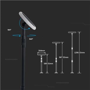 Słupek Ogrodowy V-TAC Solarny LED 8W VT-948 3000K 500lm