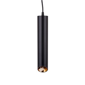 Oprawa zwieszana V-TAC GU10 GU10 czarny+złoty 55x200mm VT-975-200 3 lata gwarancji