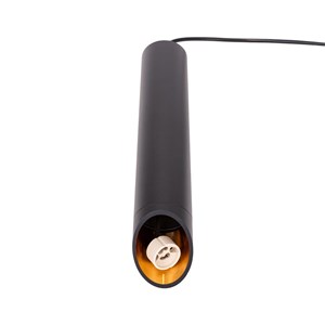 Oprawa zwieszana V-TAC GU10 GU10 czarny+złoty 55x200mm VT-975-200 3 lata gwarancji