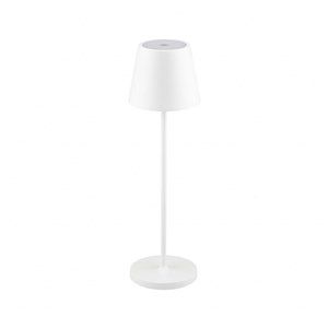 Lampka Biurkowa Nocna V-TAC 2W LED Ładowanie Ściemnianie IP54 Biała VT-7522 3000K 200lm