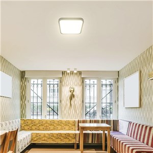 Oprawa sufitowa plafoniera V-TAC 18W LED SAMSUNG CHIP kwadrat 30x30cm natynkowy pilot czujnik ruchu IP44 czarny VT-8618S 4000K 1830lm 5 lat gwarancji