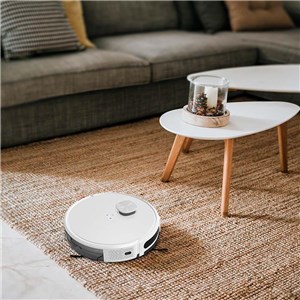 Odkurzacz Automatyczny V-TAC SMART WiFi Auto powrót Gyro Laser Biały Amazon Alexa Google Home VT-5557