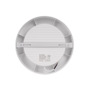 Panel natynkowy downlight V-TAC 18W LED SAMSUNG CHIP okrągły 215x30mm VT-60018RD-S 6500K 1980lm 5 lat gwarancji