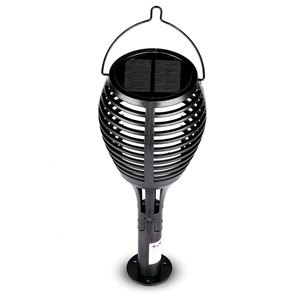 Oprawa ogrodowa V-TAC solarna 4 funkcje efekt płomienia VT-719 2200K 5lm