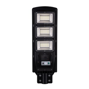 Naświetlacz oprawa uliczna LED solarna V-TAC 12W czarny VT-ST180W 6000K 1200lm