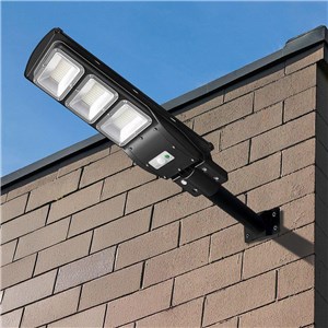 Naświetlacz oprawa uliczna LED solarna V-TAC 12W czarny VT-ST180W 6000K 1200lm