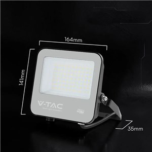 Naświetlacz LED V-TAC CREE CHIP 50W 185Lm/W czarny VT-4456 4000K 9250lm 6 lat gwarancji